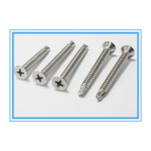 Stainless Steel Phillip Flat Head Self Drilling Screw (DIN7504P)